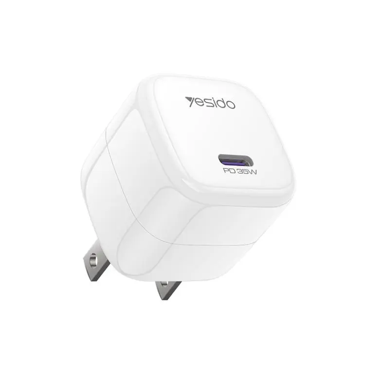 Yesido YC16U PD 35W Type-C Mini Ice Cube Fast Charger, Plug