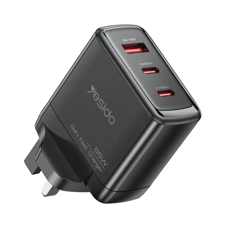 Yesido YC98 65W Three-port Fast Charger, Plug