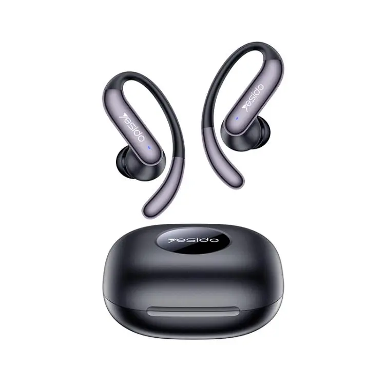 Yesido YSP32 Bionic Ear Stick OWS Ear Hanging In Ear Wireless Earphones(Black)