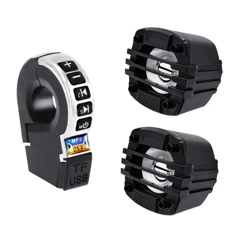 YL-053 Waterproof Hi-Fi Wristband Speaker Motorcycle Bluetooth Audio With Handlebar Control Switch, Spec