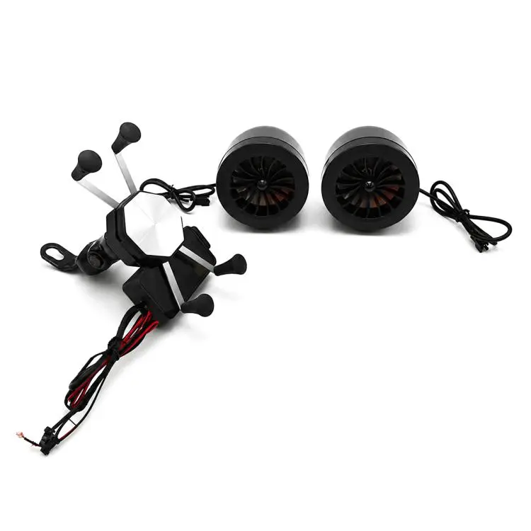 YL-B66 12V Motorcycle Bluetooth Speaker Phone Navigation Holder, Style