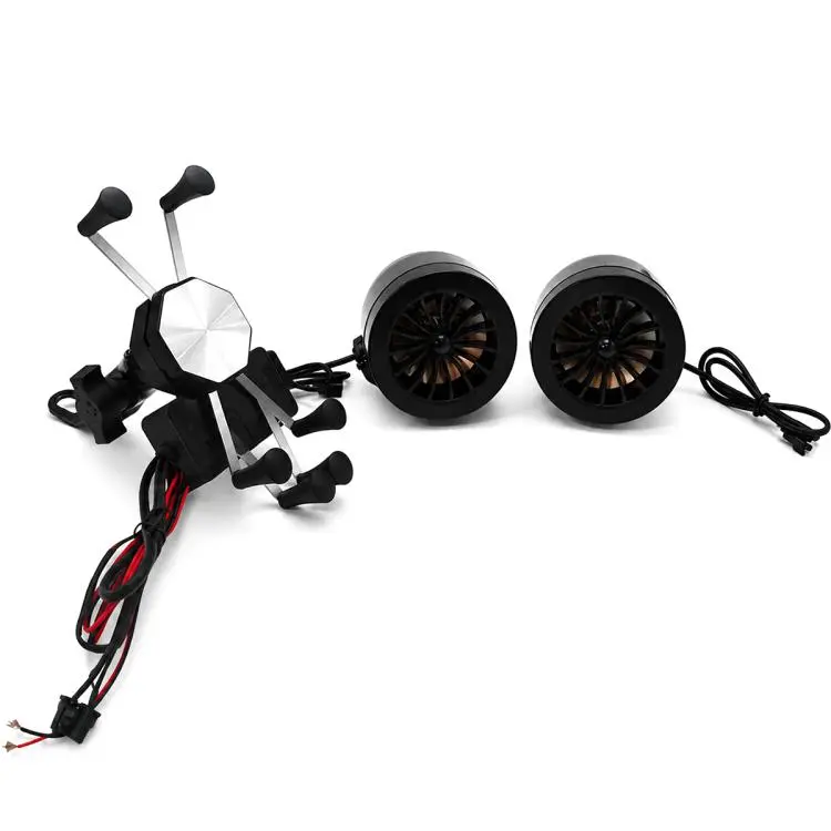 YL-B66 12V Motorcycle Bluetooth Speaker Phone Navigation Holder, Style