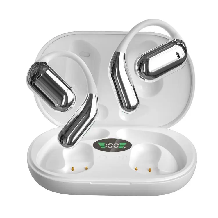 YYK-Q16 Open Back Wireless Bluetooth Earphone(White)