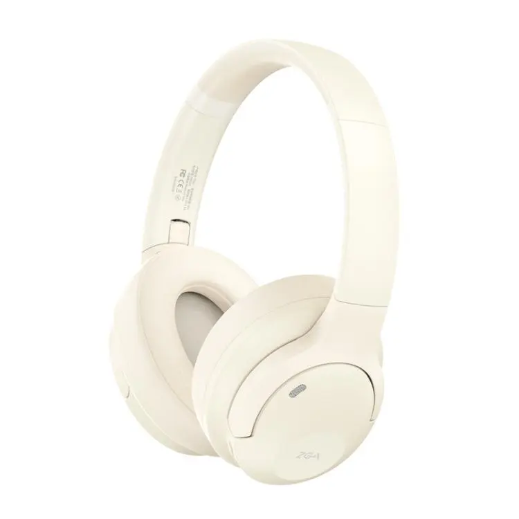 ZGA TD02 Over-ear ANC Noise Reduction Bluetooth Earphone(Beige)