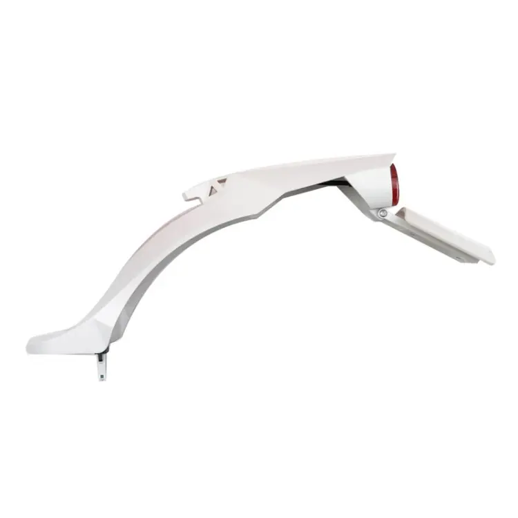 ZHIKAN Electrical Scooter Multifunctional Mudguard With Taillight For Xiaomi M365 / PRO / PRO2(White)