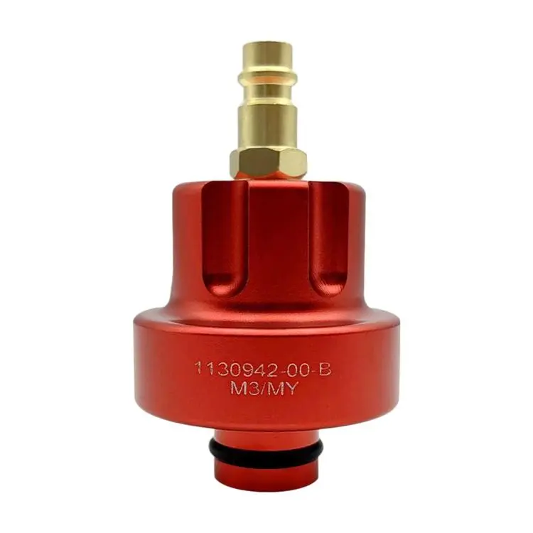 ZK375 For Tesla Model 3 / Y Radiator Leak Test Adapter Coolant Replacement Connector 1130942-00-B