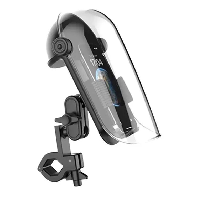 ZYM-MT Motorcycle & Electric Scooter Phone Mount With Sunshade Rainproof Cover
